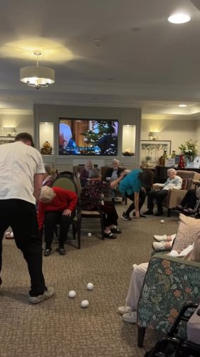 Carousel post from Llys Cyncoed Care Home.