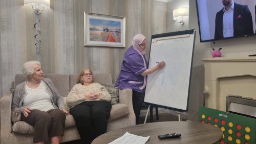 Carousel post from Rossendale House Care Home.