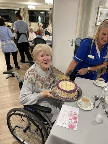 Carousel post from Rossendale House Care Home.