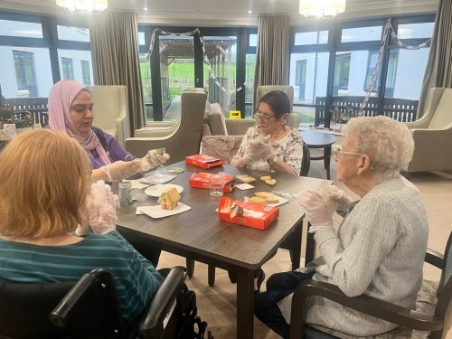 Carousel post from Rossendale House Care Home.