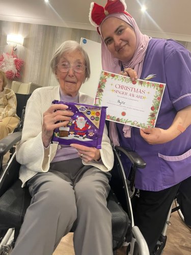 Carousel post from Rossendale House Care Home.