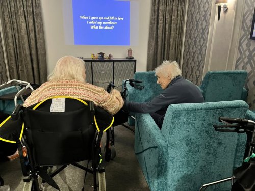 Carousel post from Rossendale House Care Home.