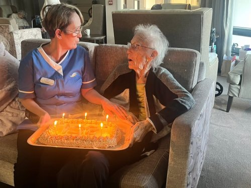 Carousel post from Rossendale House Care Home.