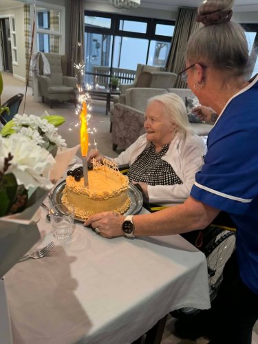 Carousel post from Rossendale House Care Home.