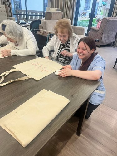 Carousel post from Rossendale House Care Home.