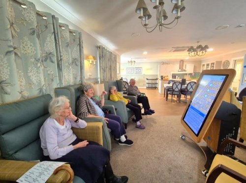 Carousel post from Oat Hill Mews Care Home.