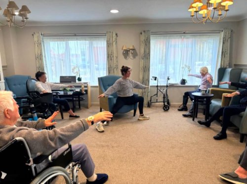 Carousel post from Oat Hill Mews Care Home.