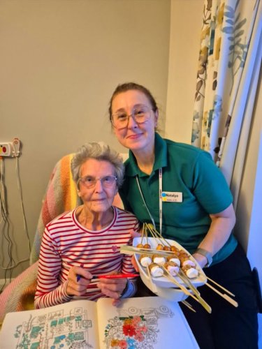 Carousel post from Oat Hill Mews Care Home.
