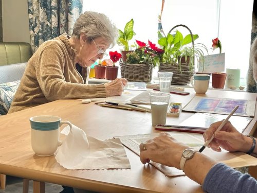 Carousel post from Oat Hill Mews Care Home.