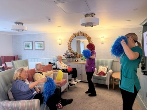 Carousel post from Oat Hill Mews Care Home.