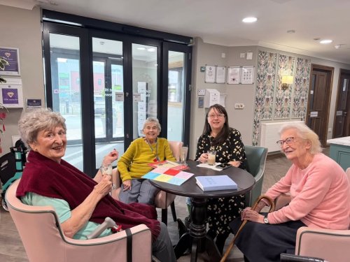 Carousel post from Oat Hill Mews Care Home.