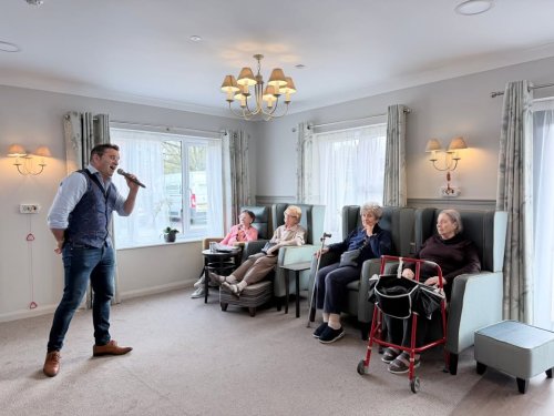 Carousel post from Oat Hill Mews Care Home.