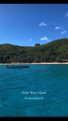 Video post from Octopus Resort, Fiji.