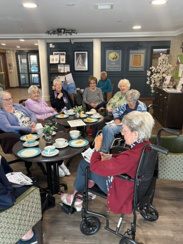 Carousel post from Oxbow Manor Care Home.