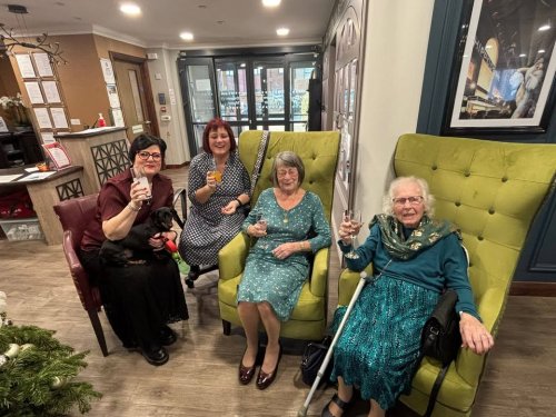 Carousel post from Oxbow Manor Care Home.