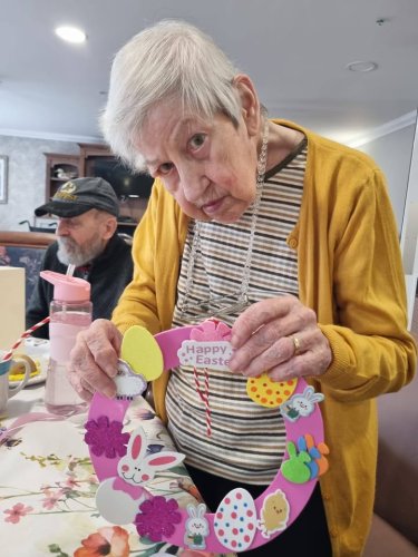 Carousel post from Oxbow Manor Care Home.