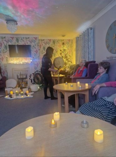 Carousel post from Grangewood Care Home.