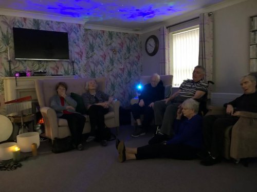 Carousel post from Grangewood Care Home.