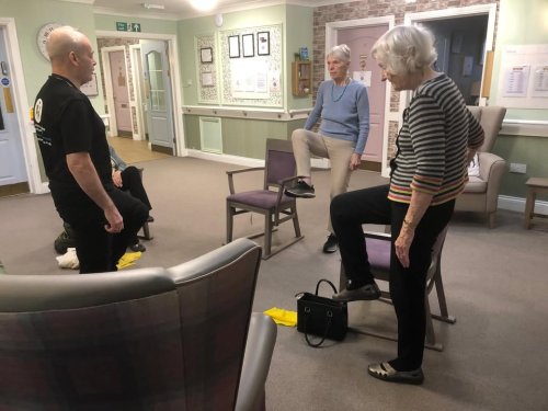 Carousel post from Grangewood Care Home.