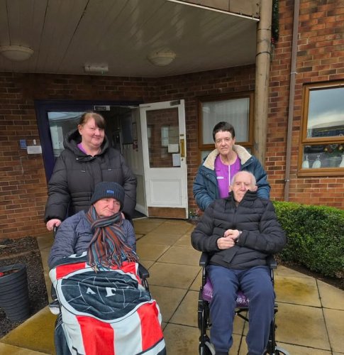 Carousel post from Grangewood Care Home.
