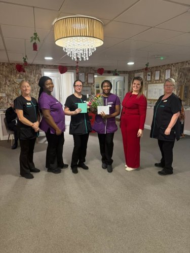 Photo post from Grangewood Care Home.
