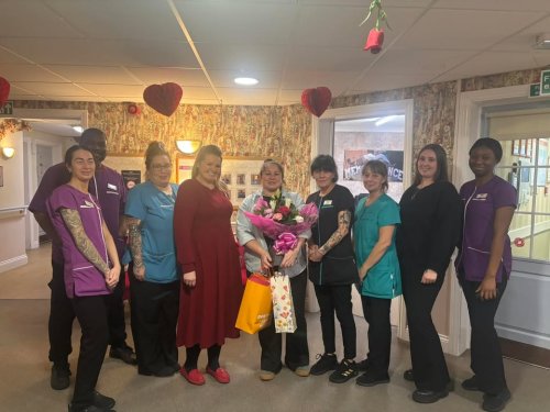 Photo post from Grangewood Care Home.