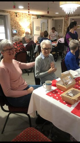 Carousel post from Grangewood Care Home.