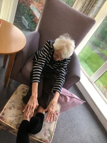 Carousel post from Grangewood Care Home.