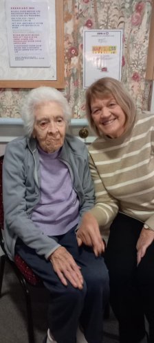 Carousel post from Grangewood Care Home.