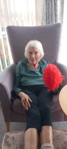 Carousel post from Grangewood Care Home.