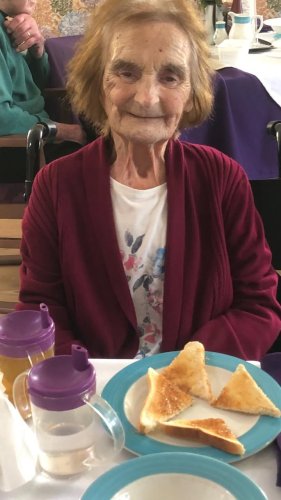 Carousel post from Grangewood Care Home.