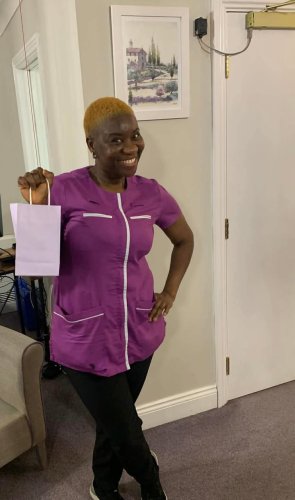 Carousel post from Grangewood Care Home.