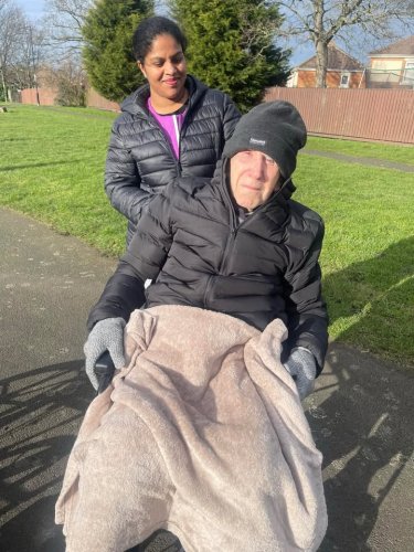 Carousel post from Grangewood Care Home.