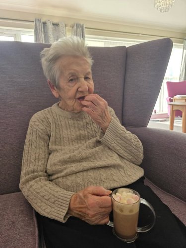 Carousel post from Grangewood Care Home.