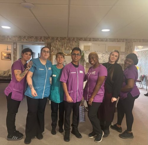 Photo post from Grangewood Care Home.