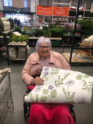 Carousel post from Grangewood Care Home.