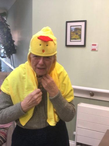 Carousel post from Grangewood Care Home.