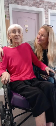 Carousel post from Grangewood Care Home.