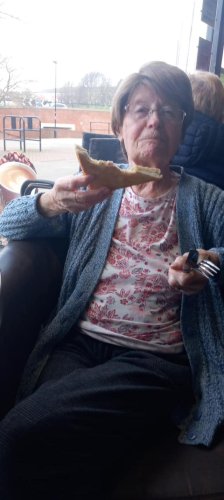 Carousel post from Grangewood Care Home.