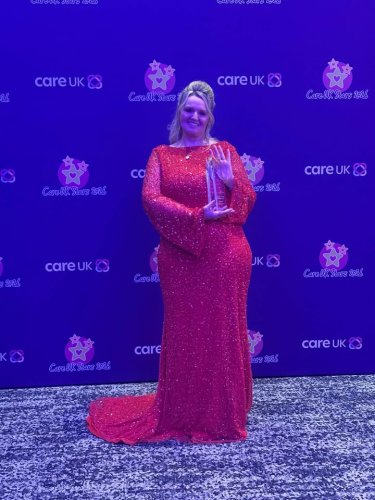 Carousel post from Grangewood Care Home.