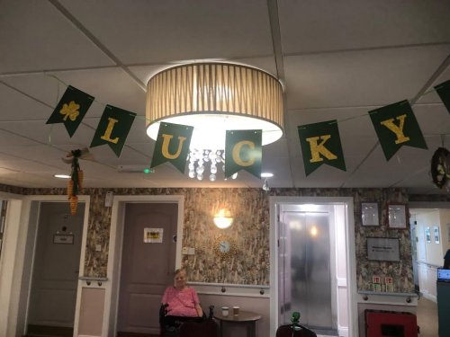 Carousel post from Grangewood Care Home.