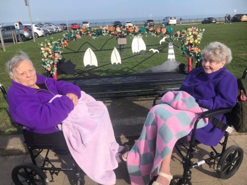 Carousel post from Grangewood Care Home.