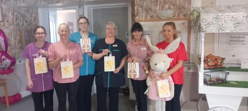 Carousel post from Grangewood Care Home.