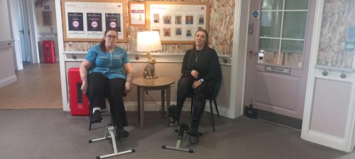 Carousel post from Grangewood Care Home.