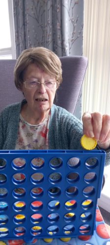 Carousel post from Grangewood Care Home.