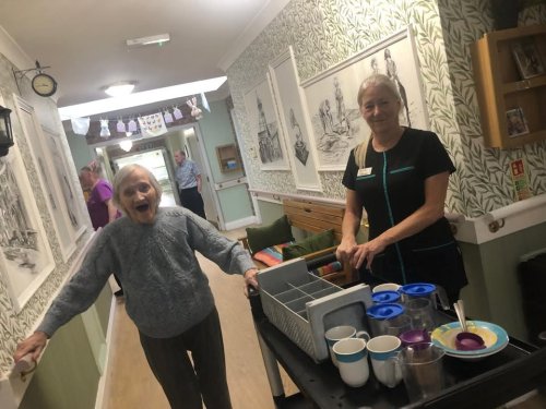 Photo post from Grangewood Care Home.