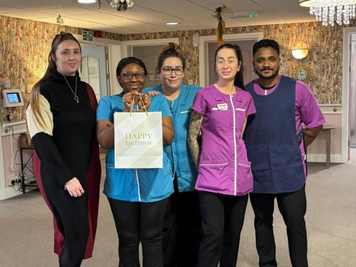 Photo post from Grangewood Care Home.