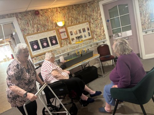 Carousel post from Grangewood Care Home.