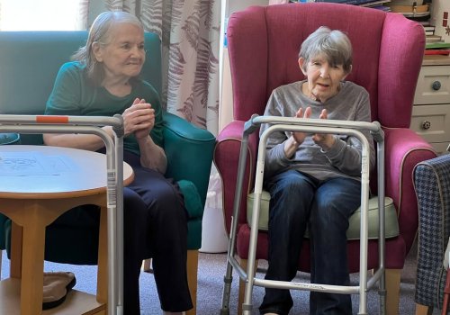 Carousel post from Lennox House Care Home.