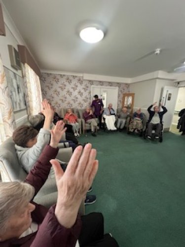 Carousel post from Lennox House Care Home.